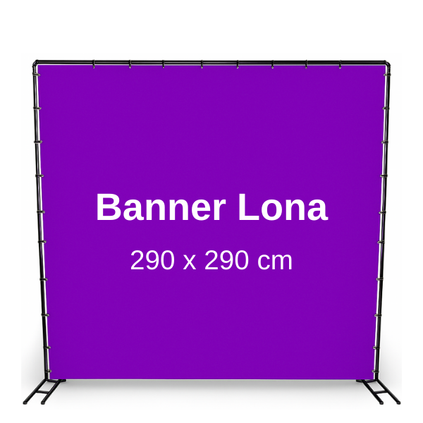 Lona translúcida para painéis com iluminação interna