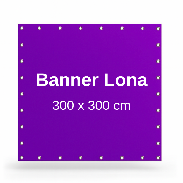 Banner/Lona 300x300cm - ACR Gráfica